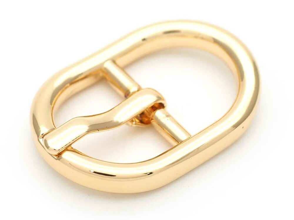 4688 4 pcs Oval Belt Buckle Center Bar Belt Buckles Single Prong Belt Purse